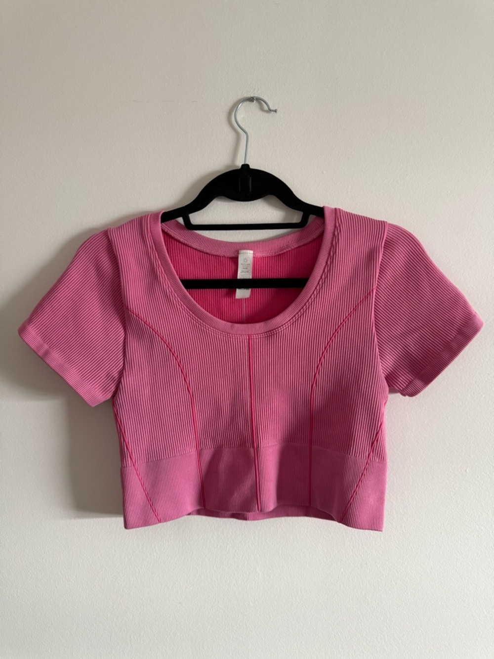 Aerie Seamless Corset Pink Top